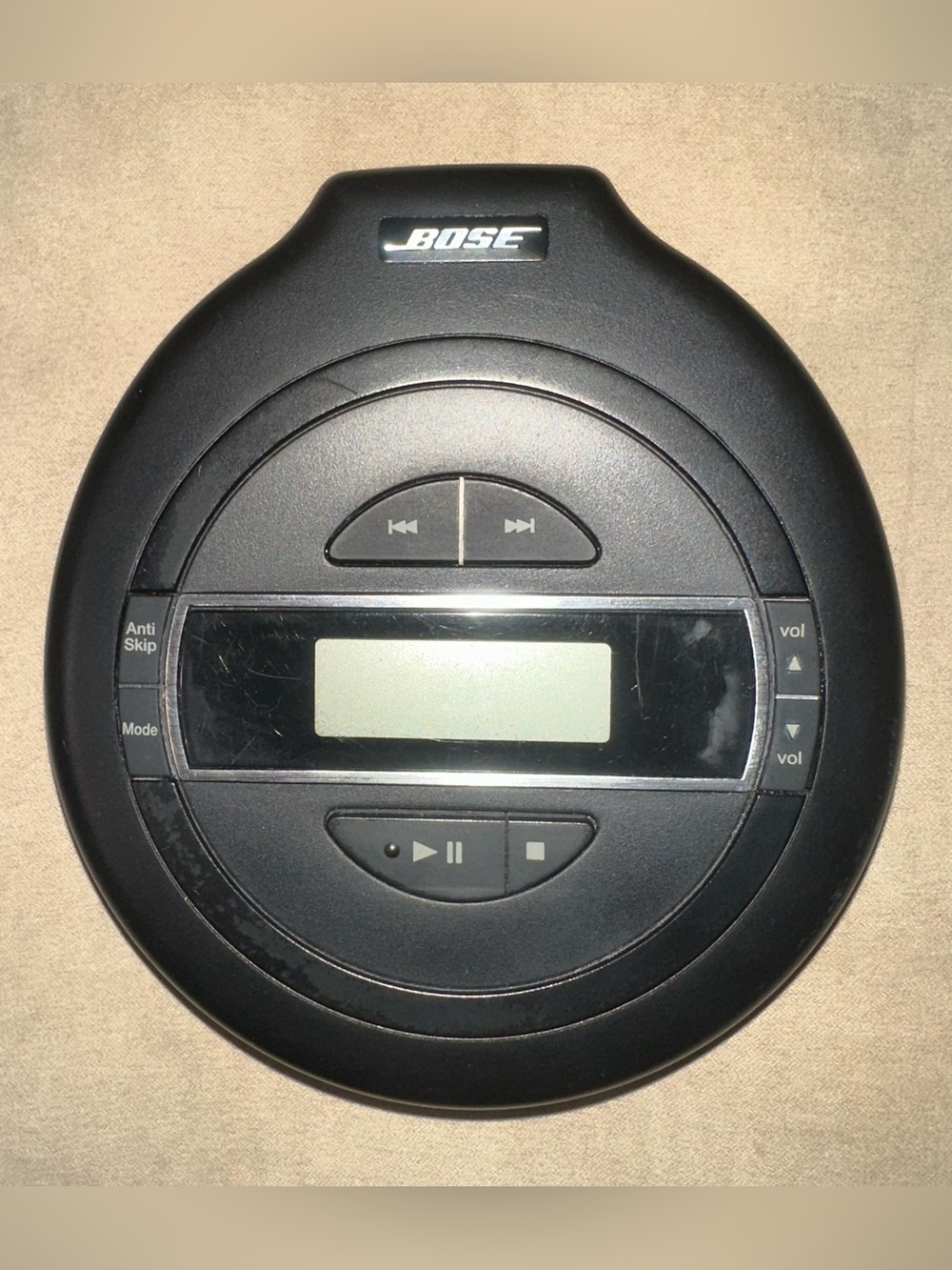 Bose PM-1 Portable CD Player Vintage Black Personal Compact Disc Walkman Audio